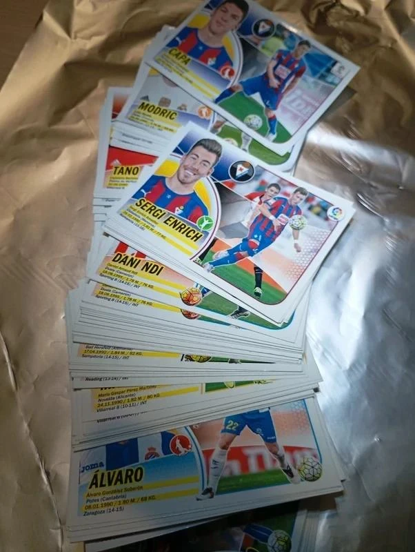 Cromos oficiales liga 2016-17
